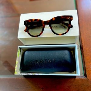 KREWE Tortoise Shell Sunglasses
